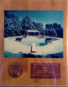 1980s Award Winning Pool