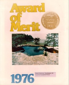 1970s Award Winning Pool 